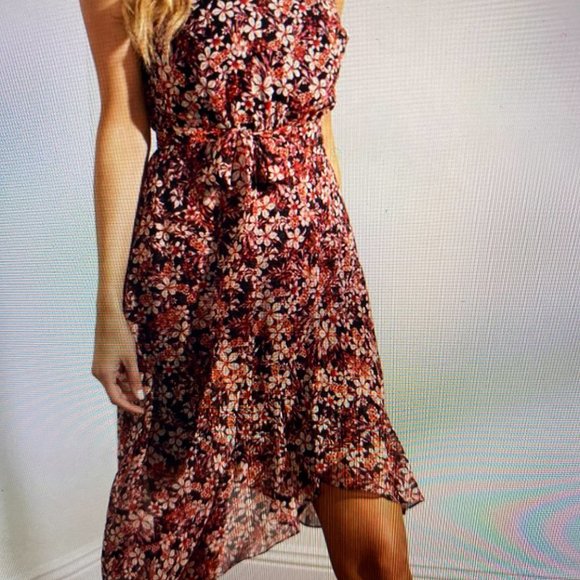 NWOT Guess Cecilia Asymmetrical Dress - Picture 2 of 10